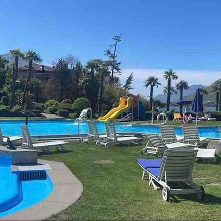 Appartamento Con Piscina E Sauna Bissone Dış mekan fotoğraf