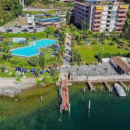Appartamento Con Piscina E Sauna Bissone Dış mekan fotoğraf