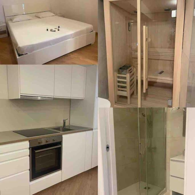 Appartamento Con Piscina E Sauna Bissone Dış mekan fotoğraf